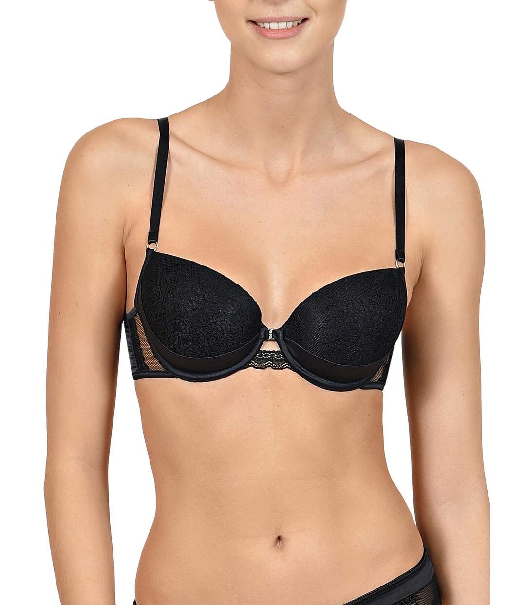 Soutien-gorge préformé Eternity noir Lisca