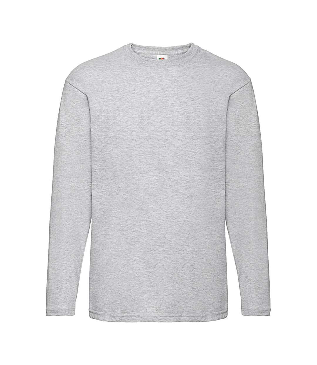 T-shirt Valueweight Homme Gris Chiné Fruit Of The Loom-1
