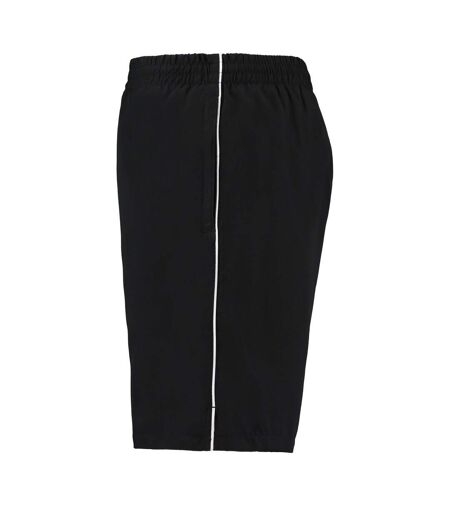 Short De Survêtement Homme Noir Blanc Kustom Kit