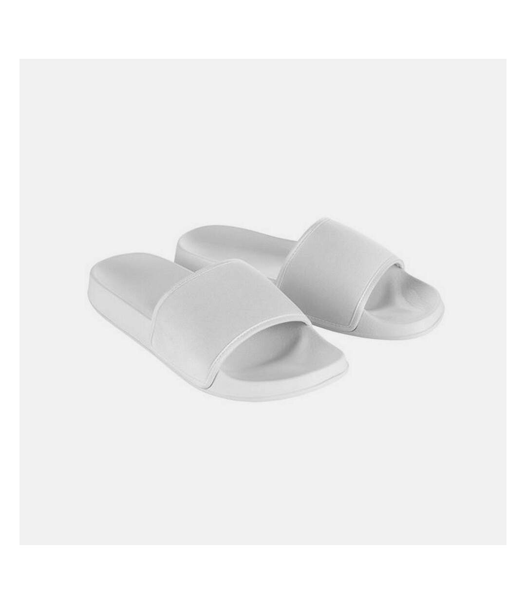 Unisex adult sliders white AWDis Cool-1