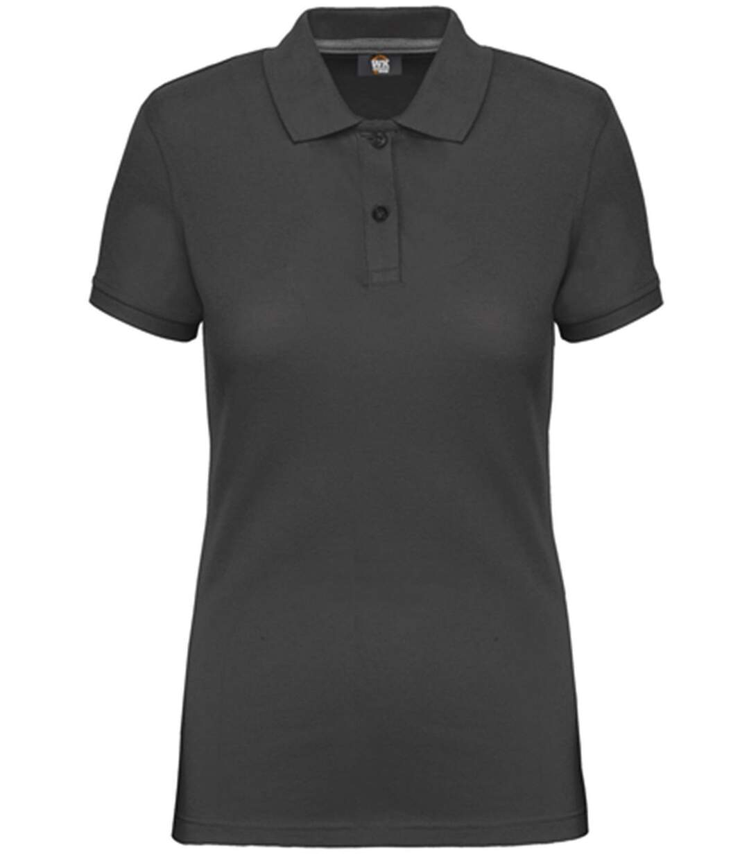 Polo manches courtes - Femme - WK275 - gris foncé