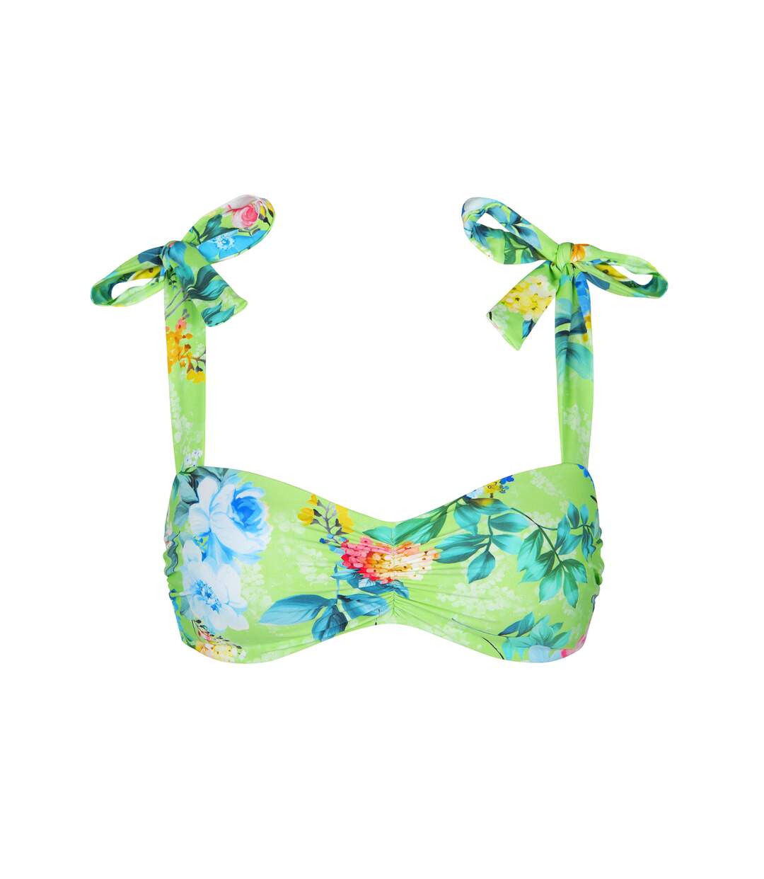 Haut maillot de bain bandeau sans armatures Manila Lisca-4