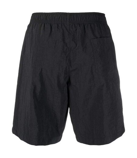 Short De Bain Motif Logo Métallique Homme Noir Moschino