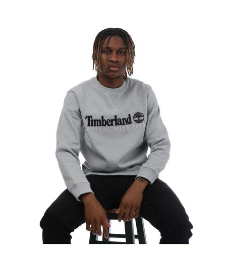Sweat est homme gris clair Timberland