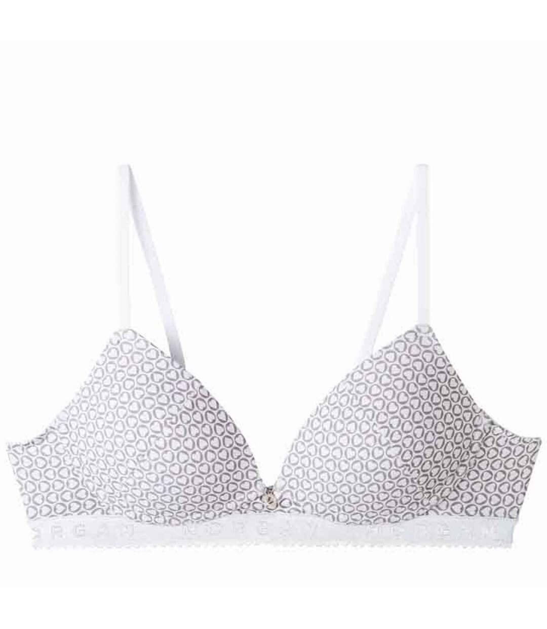 Soutien-gorge coques souples blanc Gaby-1