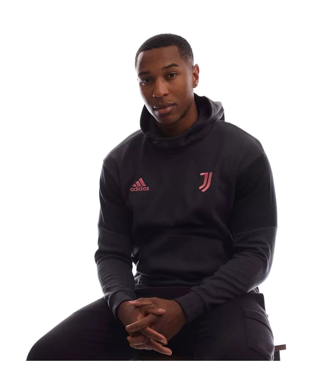Sweat À Capuche Voyage Motif/style Kfc Homme Gris Adidas-1