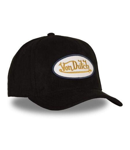 Casquette trucker en suédine avec filet et écusson fourrure Fur Vondutch