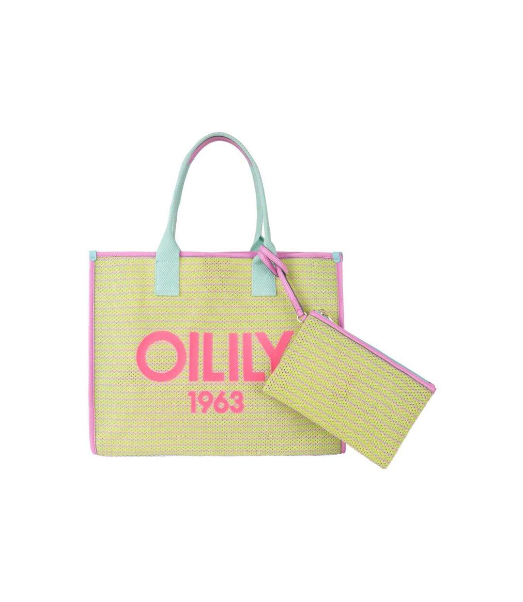 Oilily - Sac shopping Sixty - jaune - 10360-1