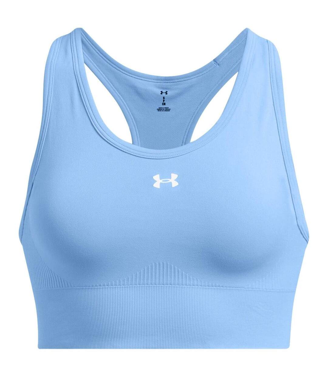 Womens/ladies Vanish Sports Bra Blue Under Armour-2