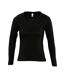 SOLS Majestic - T-shirt à manches longues - Femme (Noir) - UTPC314