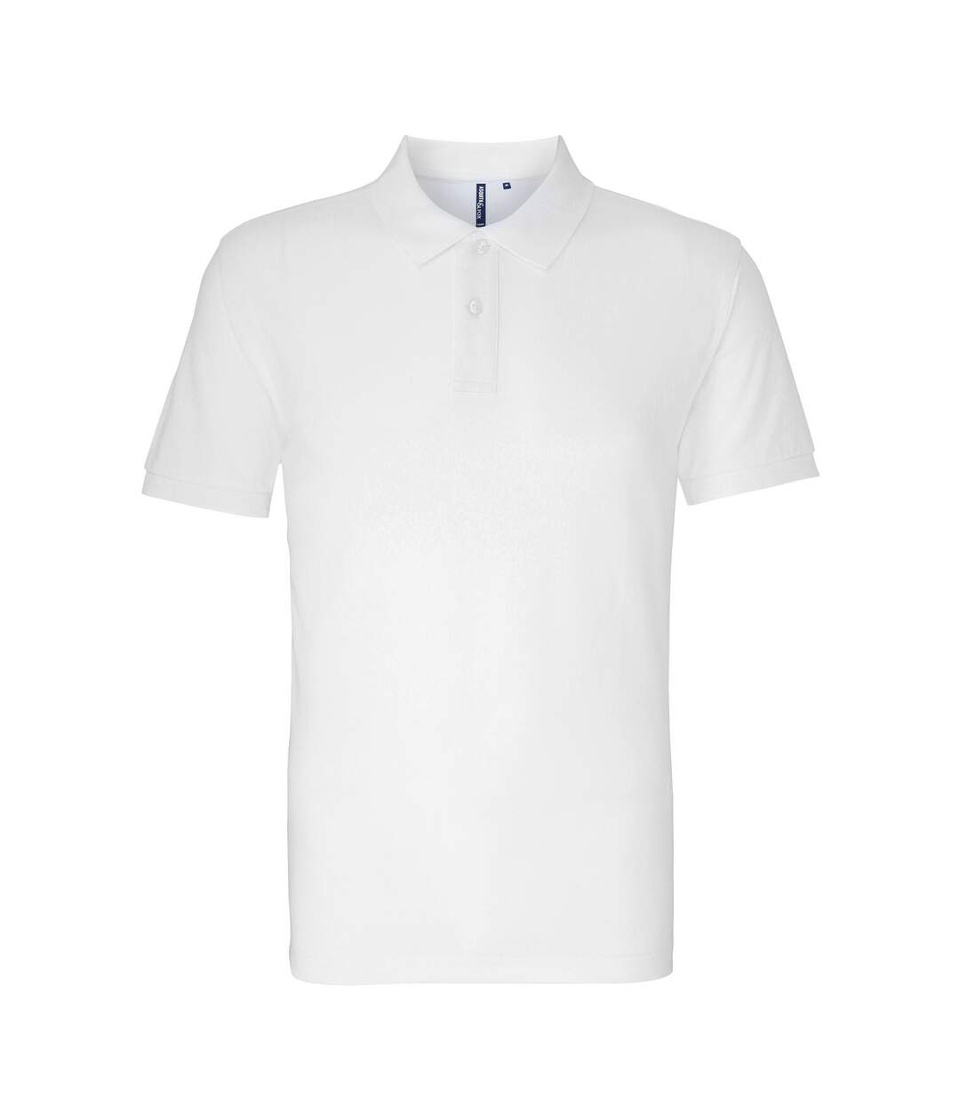 Polo manches courtes homme blanc Asquith & Fox-1