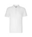 Polo manches courtes homme blanc Asquith & Fox-1