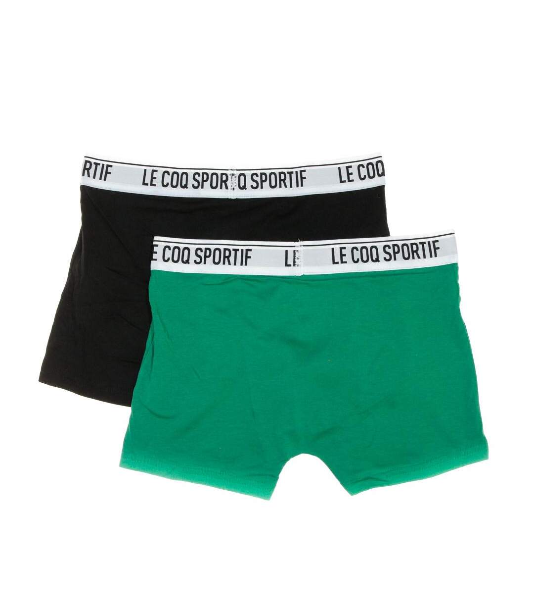 x2 boxers vert/noir homme le coq sportif camuset sport-2