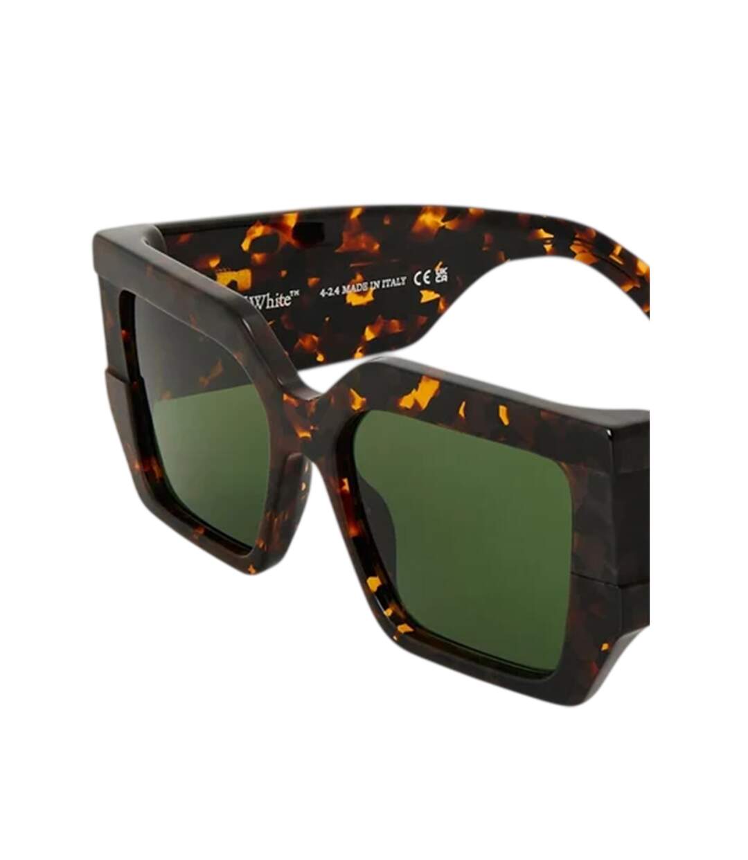 Lunettes De Soleil Dpver Femme Taille Unique Marron Sombre Off White-2