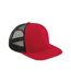 Casquette trucker original adulte rouge / noir Beechfield