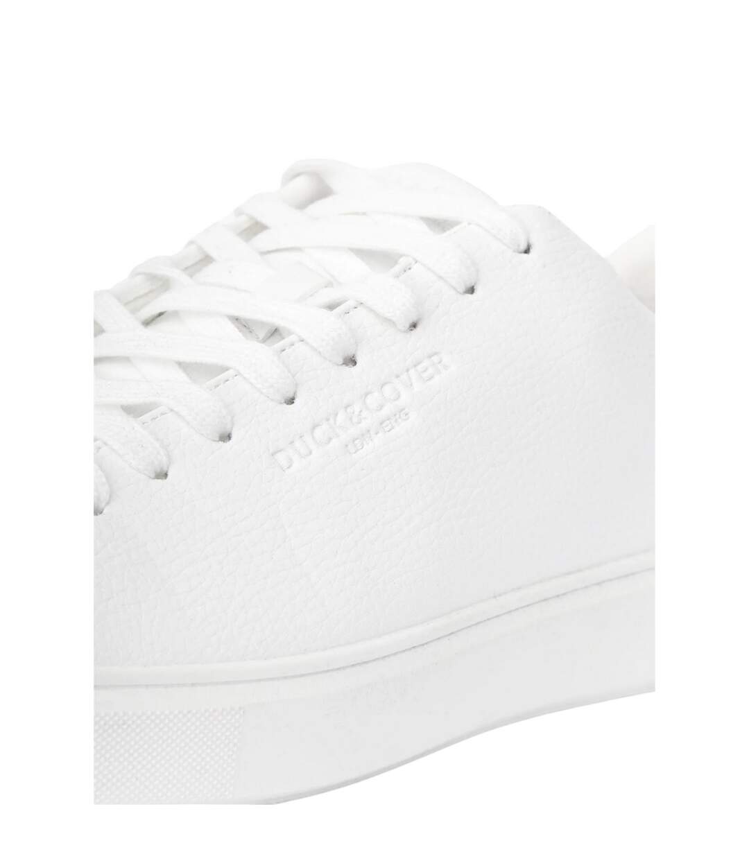 Baskets Kremes Homme Blanc Duck And Cover-3