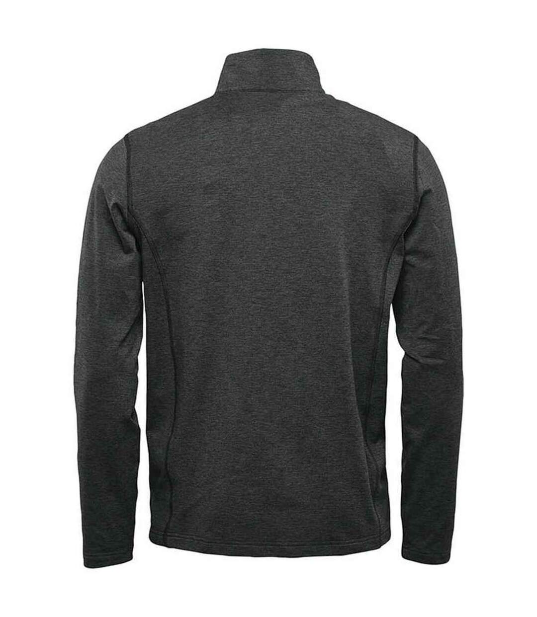 Sweat Treeline Performance Homme Noir Chiné Stormtech-2