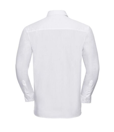 Chemise Manches Longues Homme Blanc Russell Collection