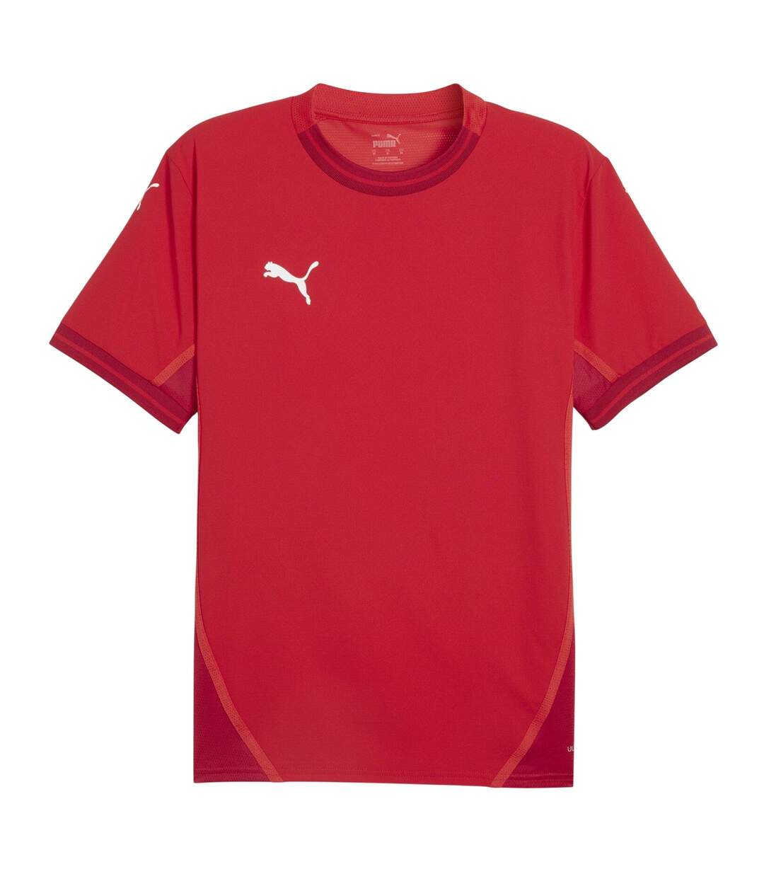 Mens Teamfinal Jersey T-shirt Red White Puma-2