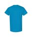 Gildan Mens Heavy Cotton Short Sleeve T-Shirt (Pack of 5) (Saphire)