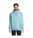 Sweat À Capuche Condor Adulte Turquoise SOLS-1