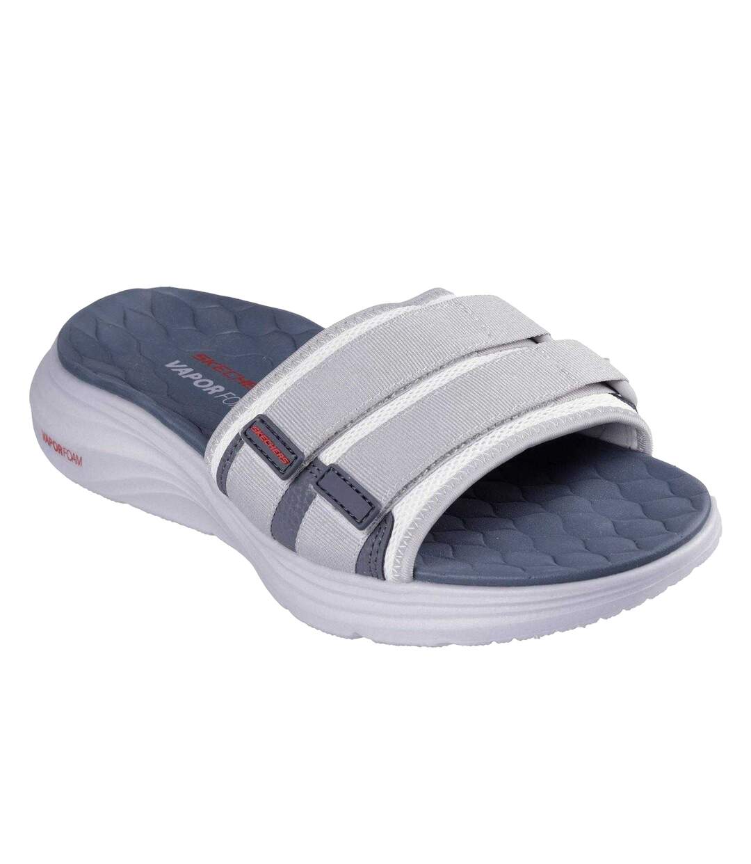 Sandales De Sport Vapor Foam Homme Gris Anthracite Skechers-1