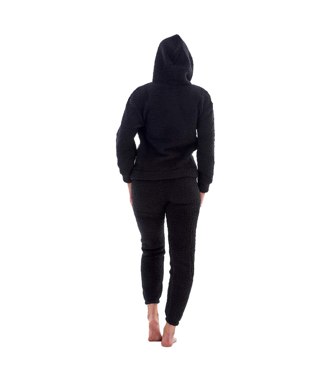 Ensemble De Pyjama Long Femme Noir Keanu-3