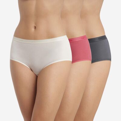 Lot de 3 Boxers Les Pockets Coton