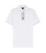 Polo Motif/style Logo Homme Blanc Boss-2