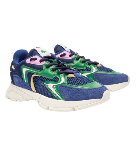 Baskets l003 neo adulte bleu / vert Lacoste