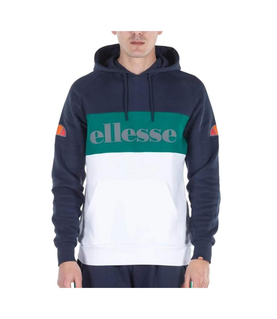 Sweat à Capuche Marine Homme Ellesse Floria - L