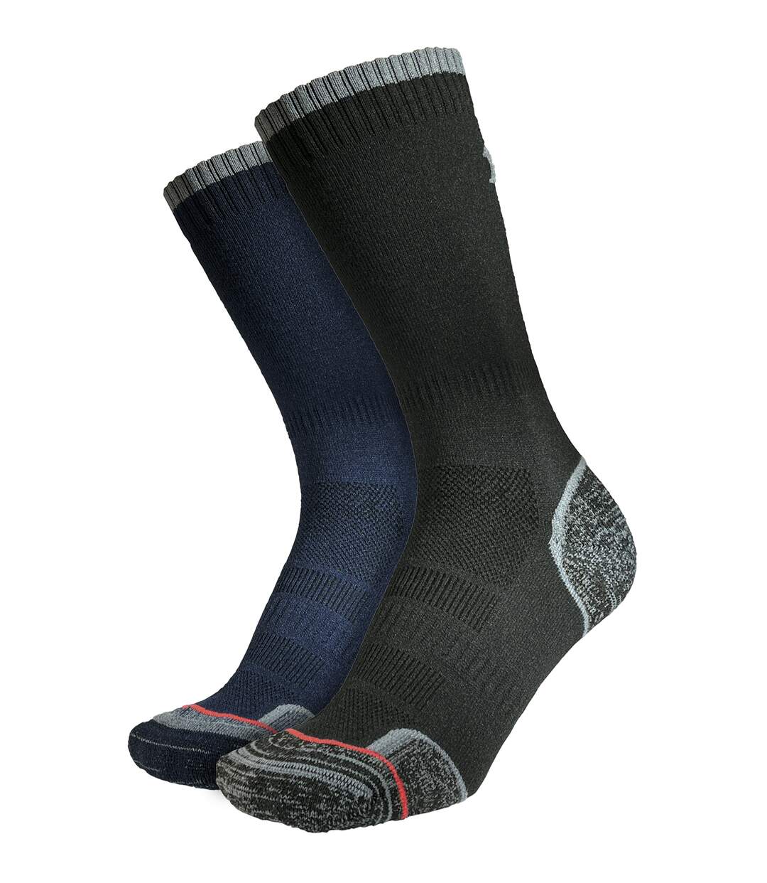 1000 Mile - 2 Pack Mens Walking Single Layer Socks-1