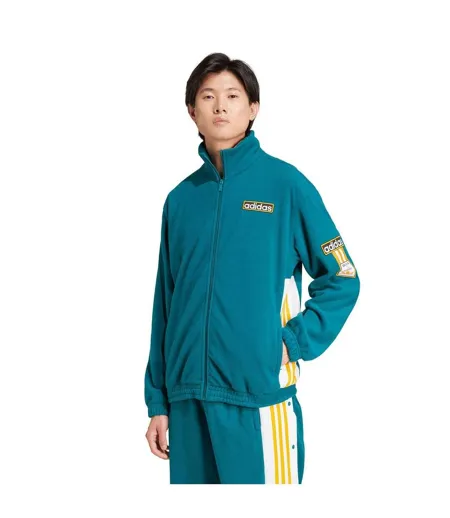 Veste De Survêtement Adibreak Homme Bleu Sarcelle Adidas