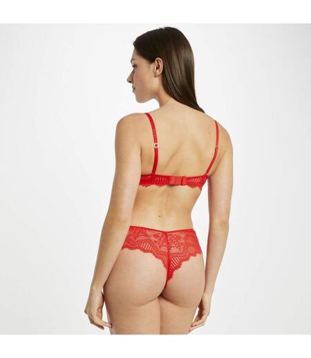 Soutien-gorge à armatures rouge Sophia