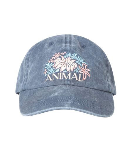 Casquette De Baseball Motif/style Brodé Laura Bleu Marine Animal