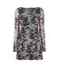 Robe Courte Femme Noir Firetrap-1