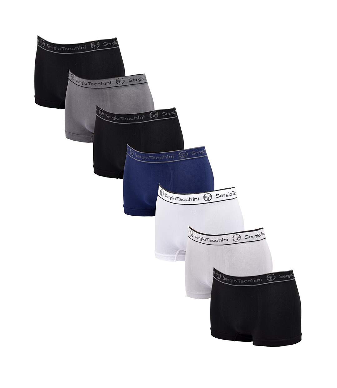 Boxer SERGIO TACCHINI sans Couture Pack de 7 SEAMLESS0708-1