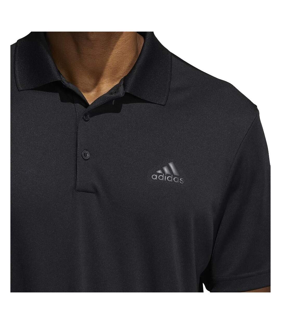 Polo noir homme adidas adi - l-2