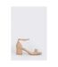 Dorothy Perkins Womens/Ladies Sammy Block Heel Court Shoes (Taupe) - UTDP1812