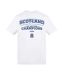 T-shirt Rugby Motif/style Chardon Scotland Adulte Blanc Six Nations-1