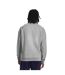 Mens Rival Fleece Sweatshirt Frost Gray Under Armour-3