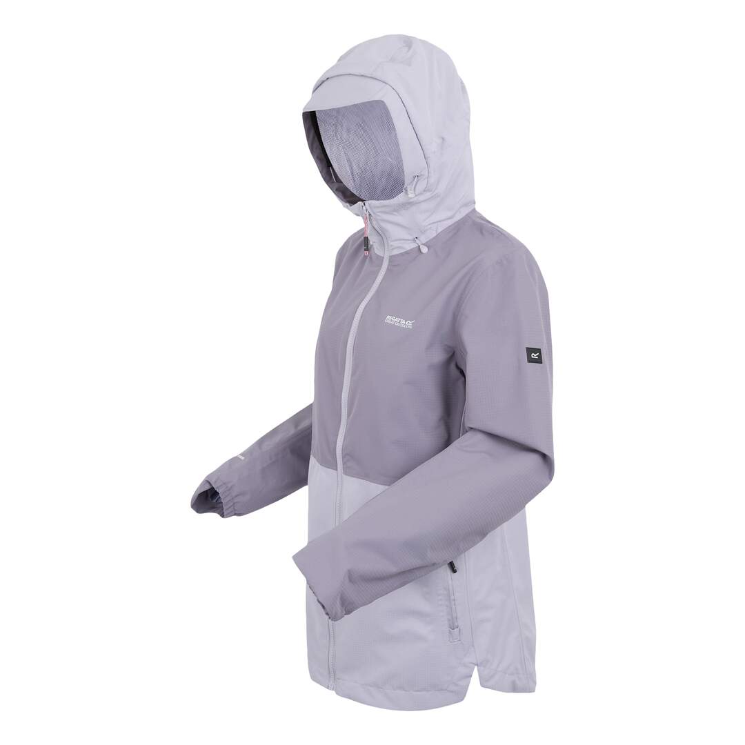 Veste imperméable hamara femme parme / glycine Regatta-3