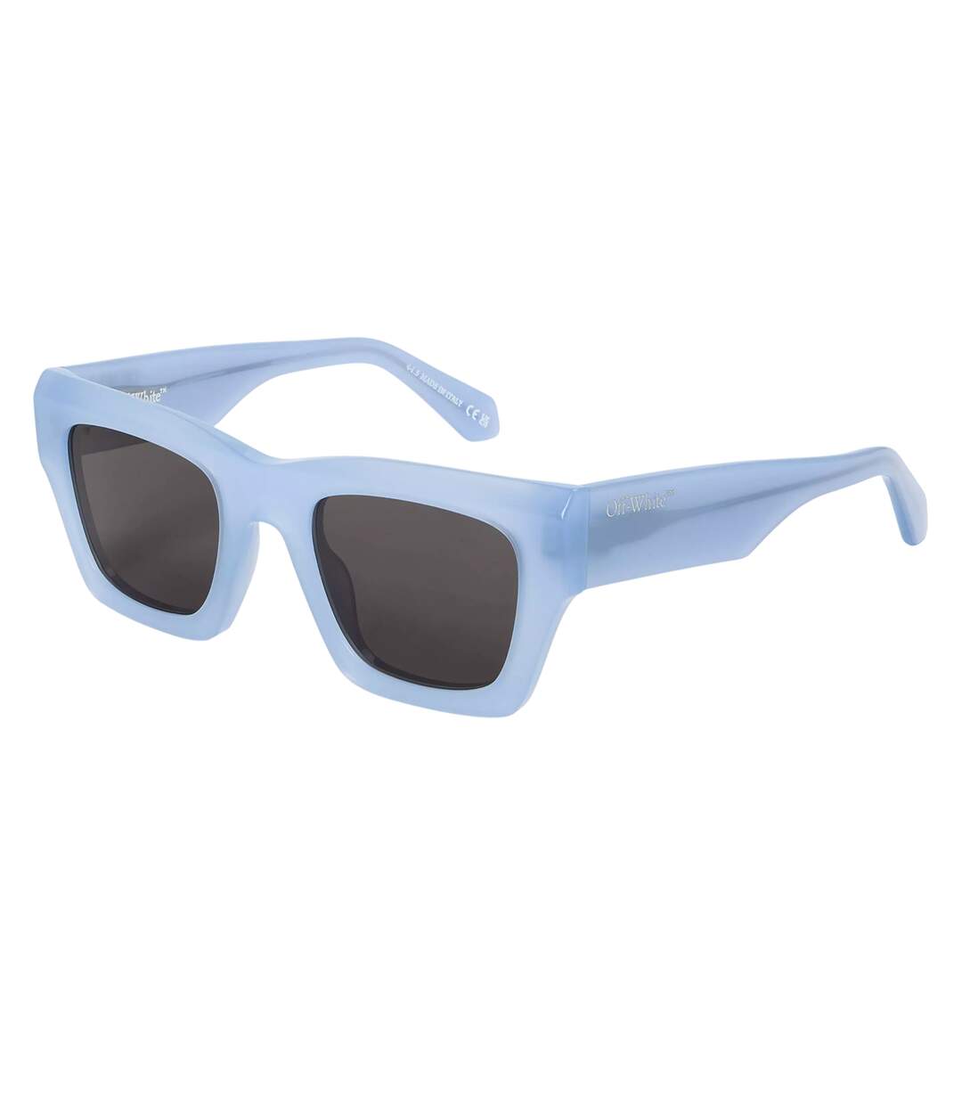 Womens/ladies Davie Square Frame Sunglasses One Size Blue Off White-1