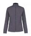 Womens/ladies maureen microfleece jacket convoy grey Kariban