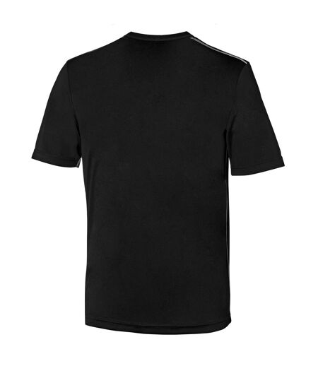 Lotto Junior Unisex Delta Jersey Short Sleeve Shirt (Black/White)