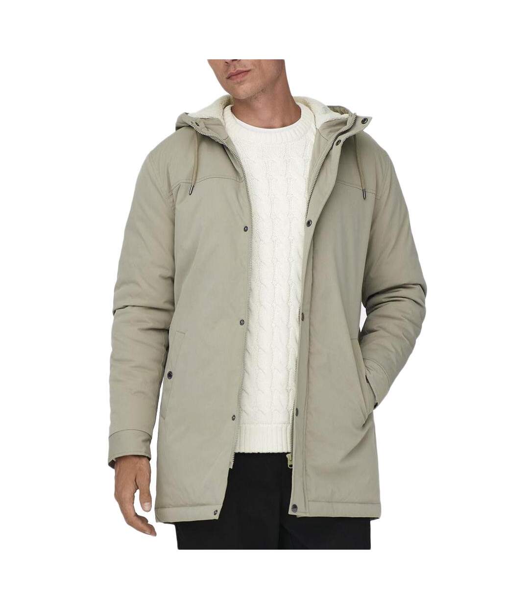 Blouson marron homme only & sons alexander-1