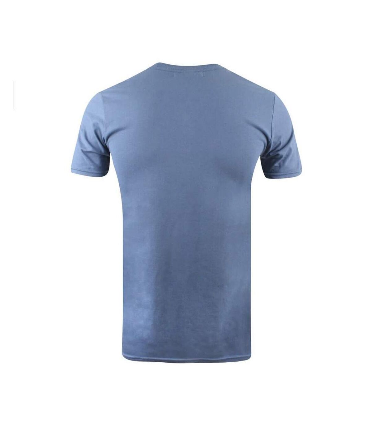 Batman T-shirt en coton monochrome pour hommes (Indigo) - UTTV475