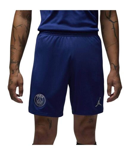 Short De Foot Motif/style Paris Saint-germain Air Jordan Homme Bleu Gris Foncé Nike