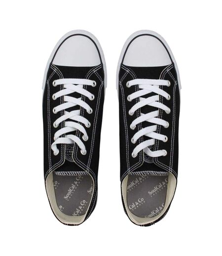 Baskets Homme Noir Blanc SoulCal