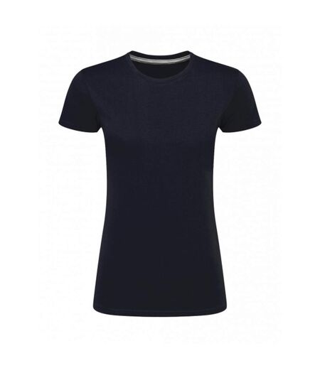 T-shirt Signature Femme Bleu Marine SG